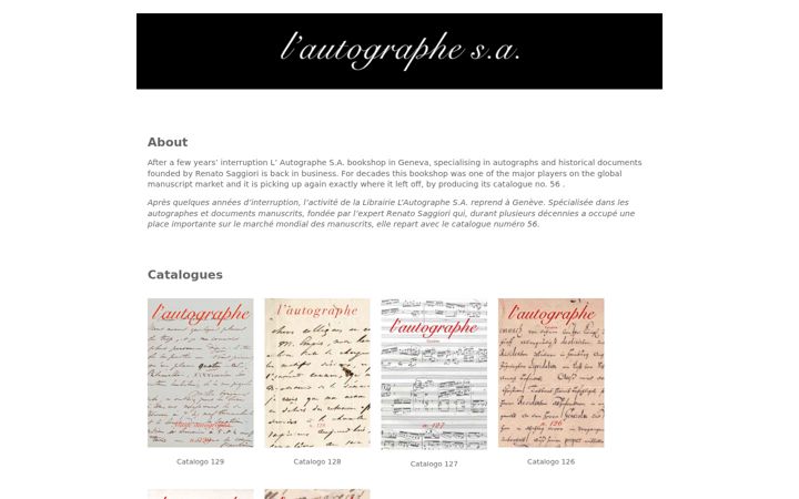 Screenshot of lautographe.com