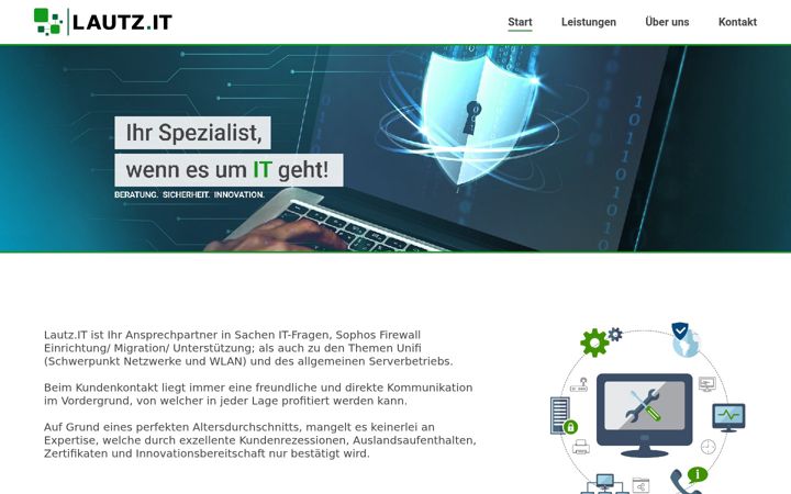 Screenshot of lautz.it