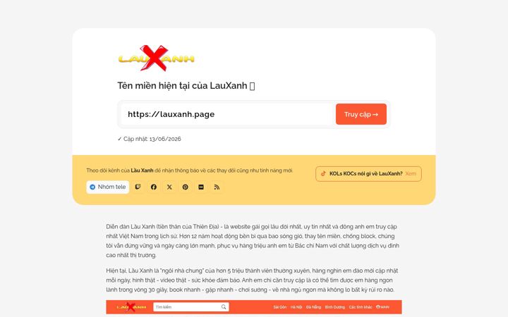 Screenshot of lauxanh.bid
