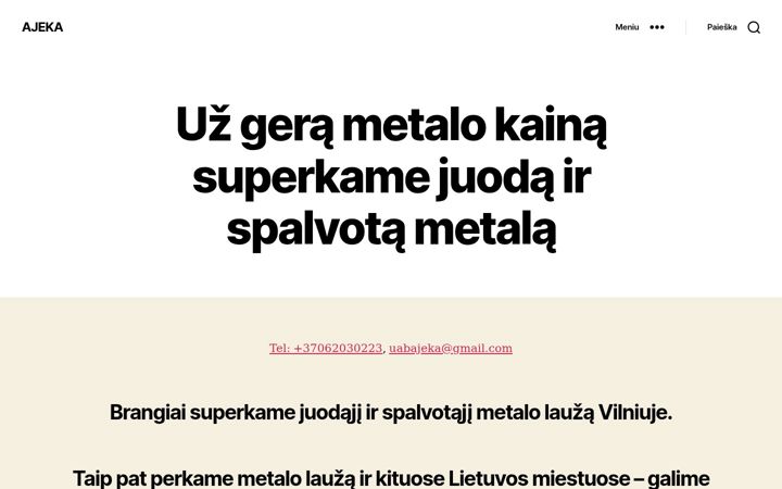 Posnetek zaslona lauzas.lt