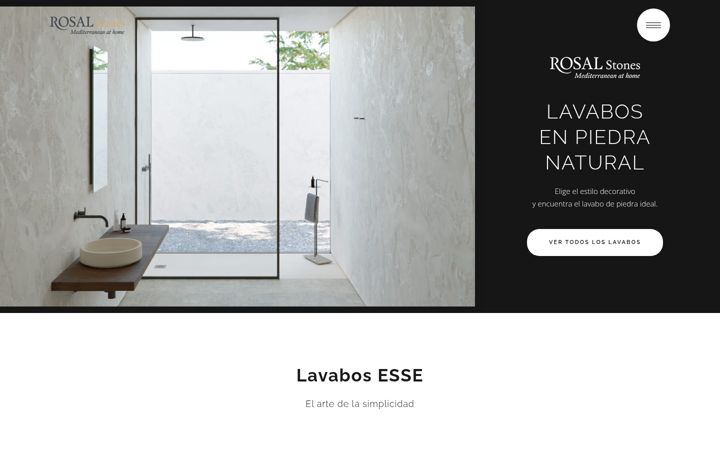 Screenshot of lavabospiedra.com