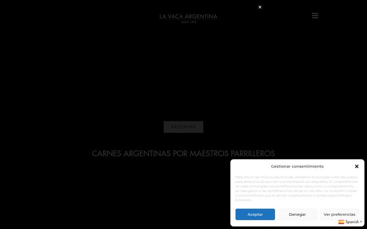 Screenshot of lavacaargentina.com