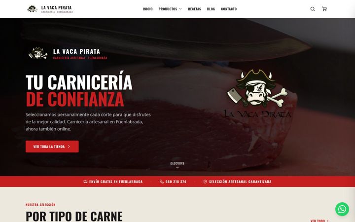 Screenshot of lavacapirata.com