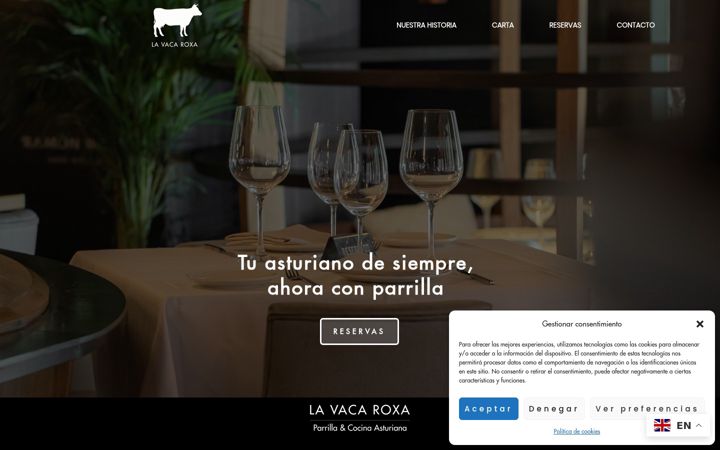 Screenshot of lavacaroxa.com