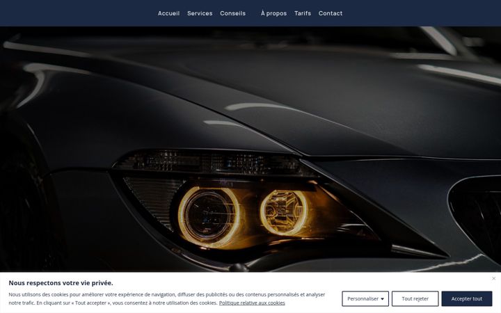 Screenshot of lavageautofrejus.com