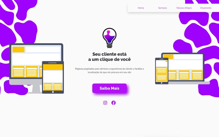 Screenshot of lavalampstudio.com