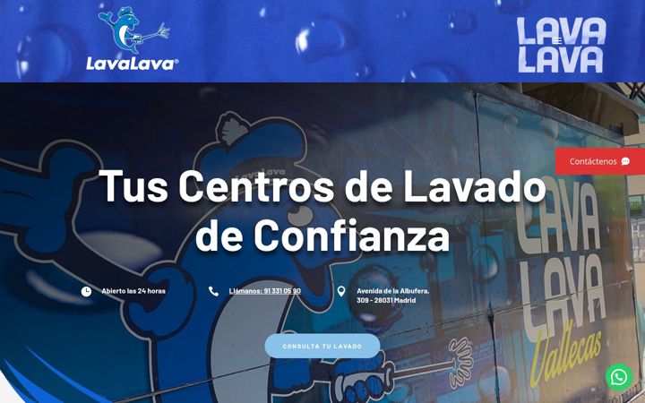 Screenshot of lavalavaeldelfin.es