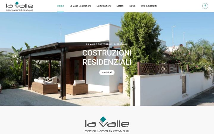Screenshot of lavallecostruzioni.it