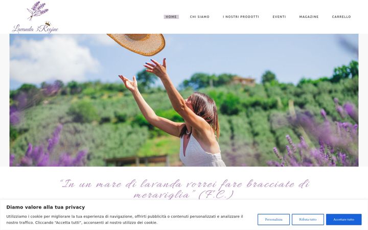 Screenshot of lavanda3regine.it