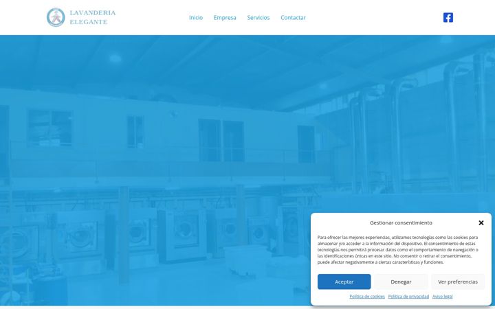 Screenshot of lavanderiaelegante.eu