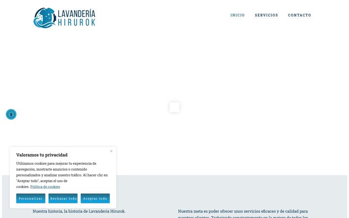 Screenshot of lavanderiahirurok.com