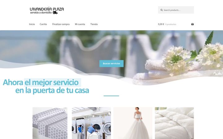 Screenshot of lavanderiaplaza.eu