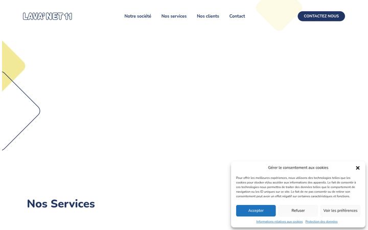 Screenshot of lavanet11.com