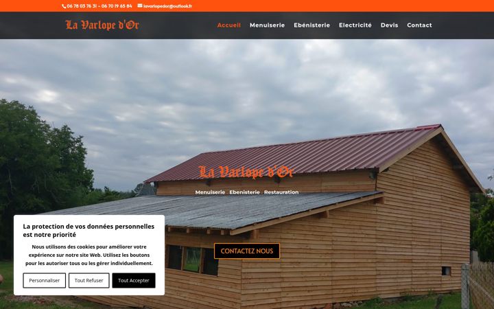 Screenshot of lavarlopedor-riberac.fr