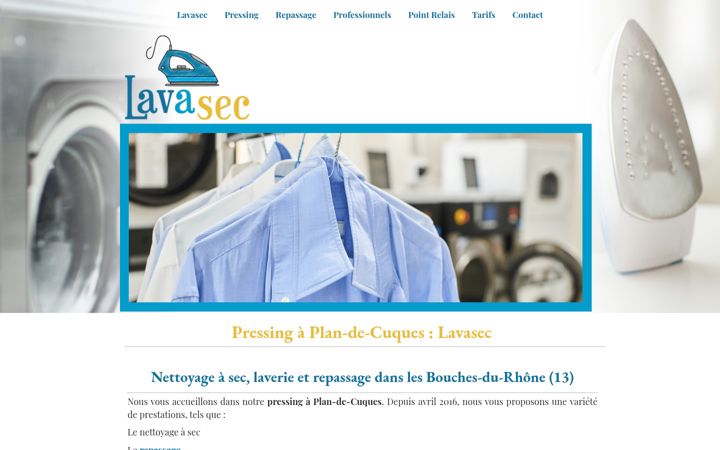 Screenshot of lavasec.fr