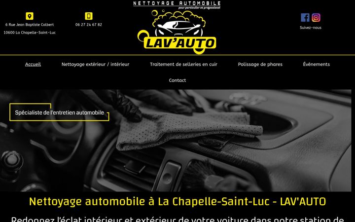 Screenshot of lavauto10.fr