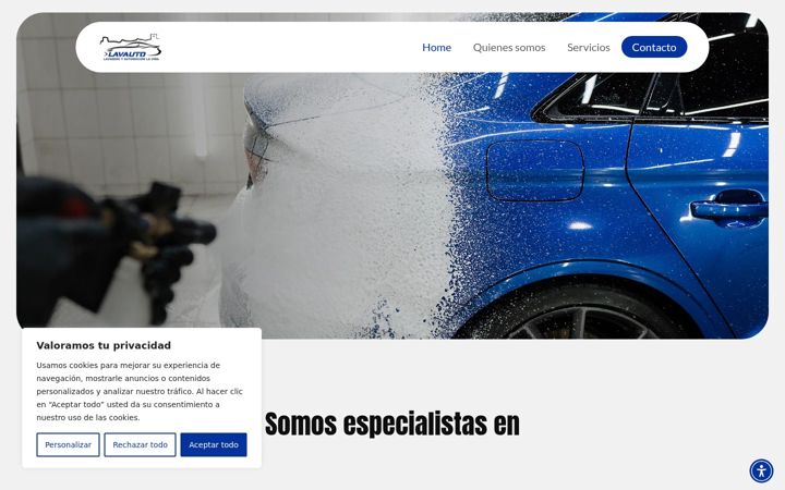 Screenshot of lavautolorca.com