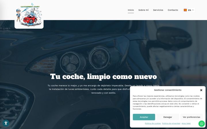 Screenshot of lavavdodecoche.com