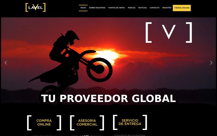 Screenshot of lavel.es