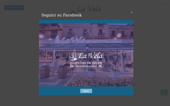 Screenshot of lavelaristorante.it