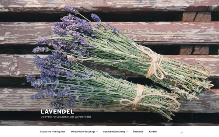 Screenshot of lavendel-gesundheitspraxis.de