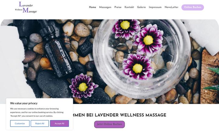 Screenshot of lavender-wellness-massage.at