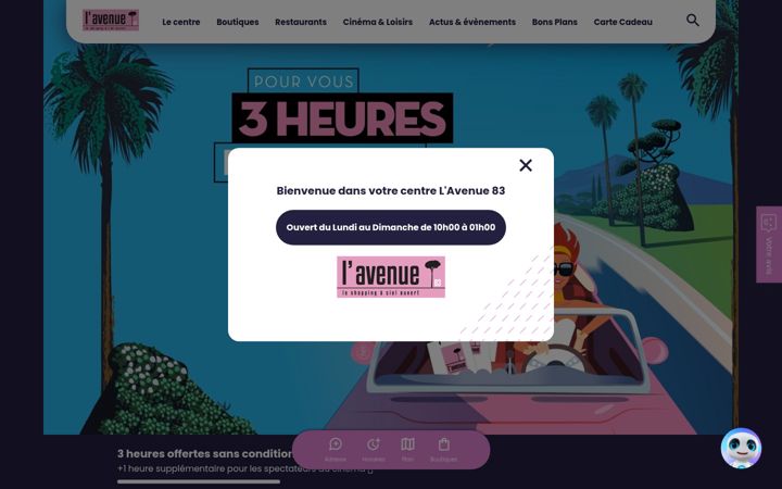 Screenshot of lavenue-83.com