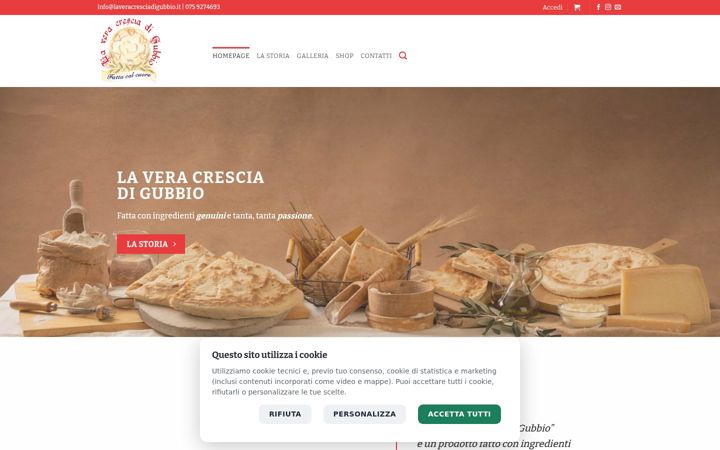Ekrānuzņēmums no laveracresciadigubbio.net