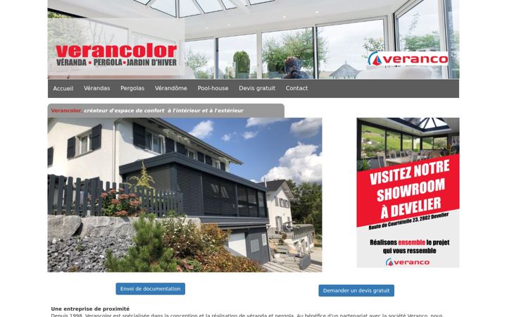 Screenshot of laveranda.ch