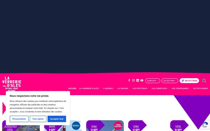 Screenshot of laverreriedales.fr