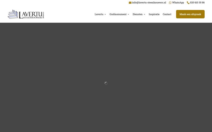 Screenshot of lavertu-steenhouwers.nl