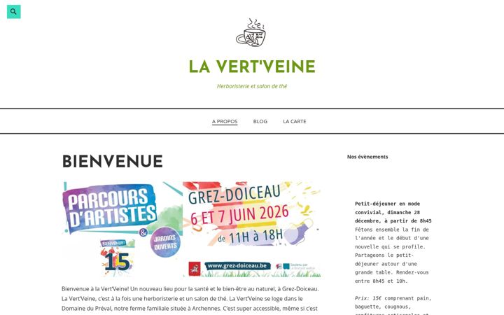 Screenshot of lavertveine.be