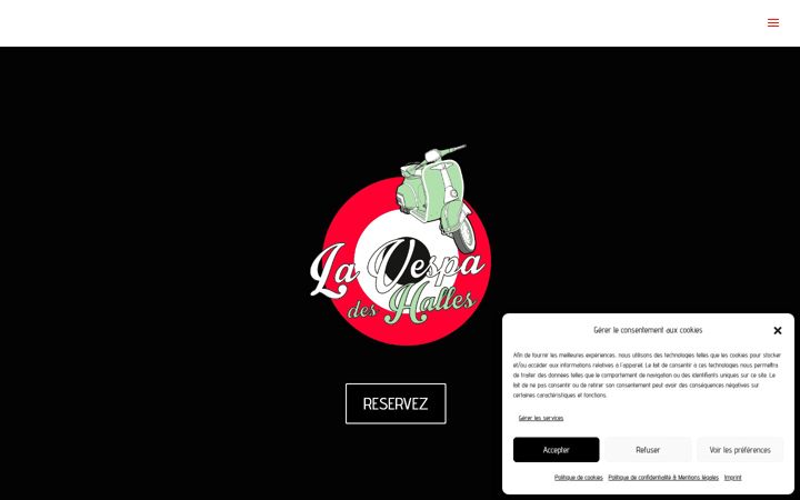 Screenshot of lavespadeshalles.com