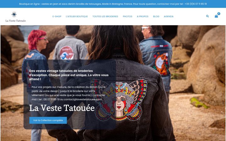Screenshot of lavestetatouee.fr
