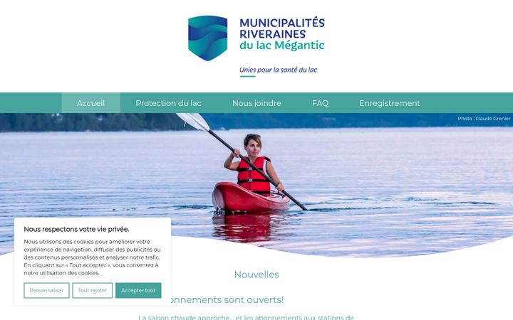 Screenshot of lavetonbateau.com