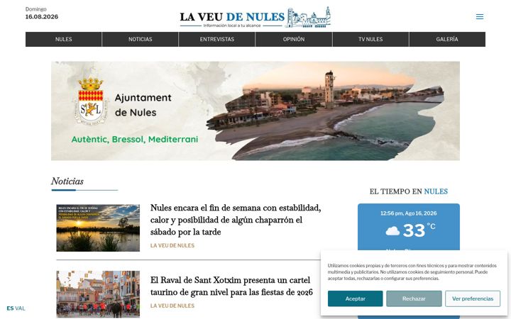 Screenshot of laveudenules.es