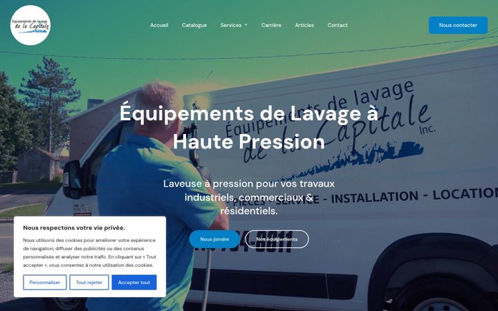 Screenshot of laveusepressionelc.com