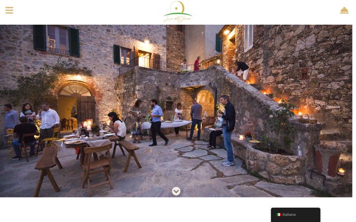 Screenshot of laviadelloliviera.it