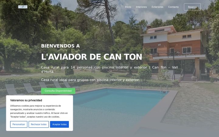 Screenshot of laviadordecanton.es