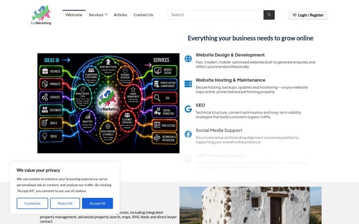 Screenshot of lavida.marketing
