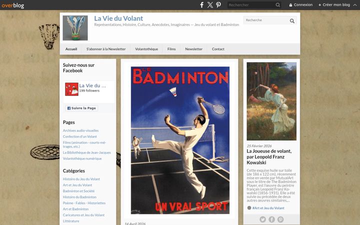 Screenshot of lavieduvolant.org