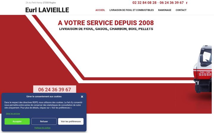 Screenshot of lavieille-combustibles.fr
