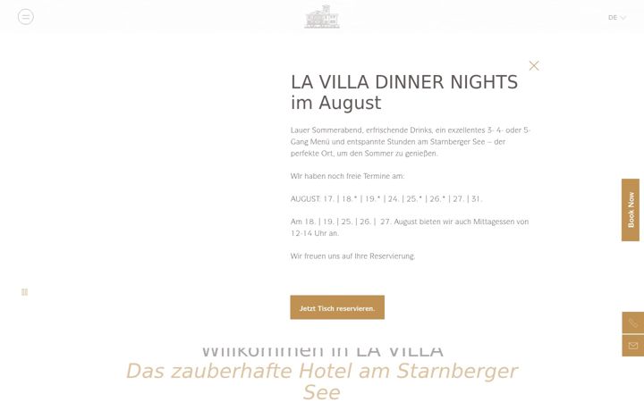 Screenshot of lavilla.de
