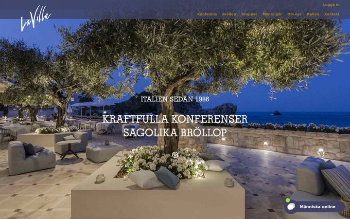Screenshot of lavilla.se