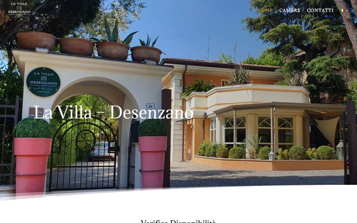 Screenshot of lavilladesenzano.com