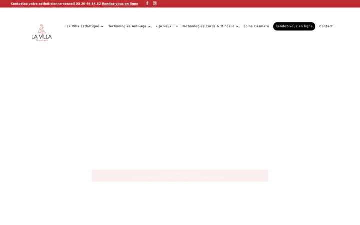 Screenshot of lavillaesthetique.fr