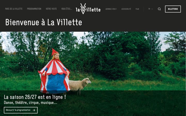 Screenshot of lavillette.com