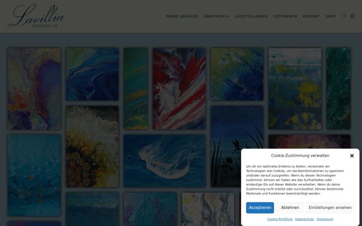 Screenshot of lavillia.de