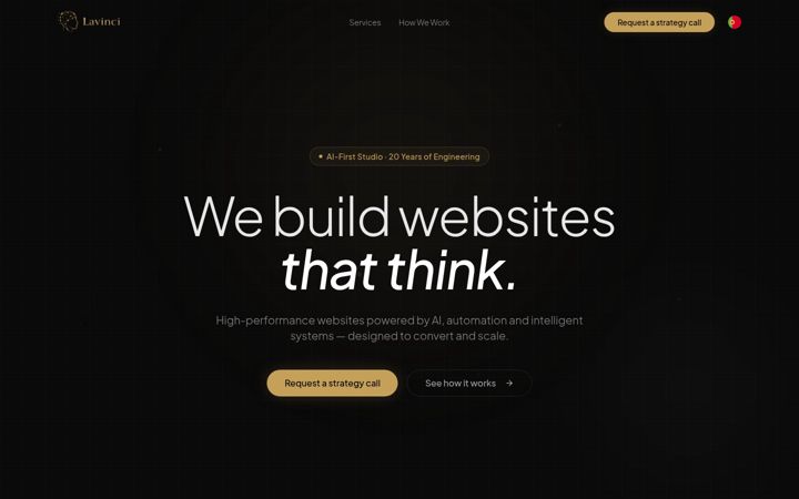 Screenshot of lavinci.com