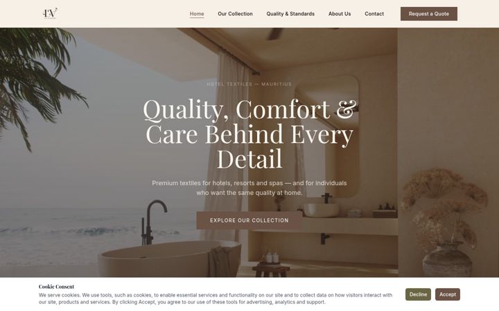 Screenshot of laviscosa.com